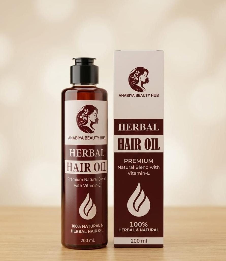 Herbal Hair Oil - Anabiya Beauty Hub