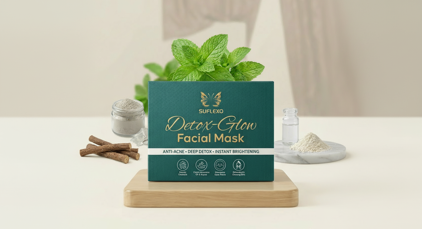 Suflexo - Detox & Glow Facial Mask