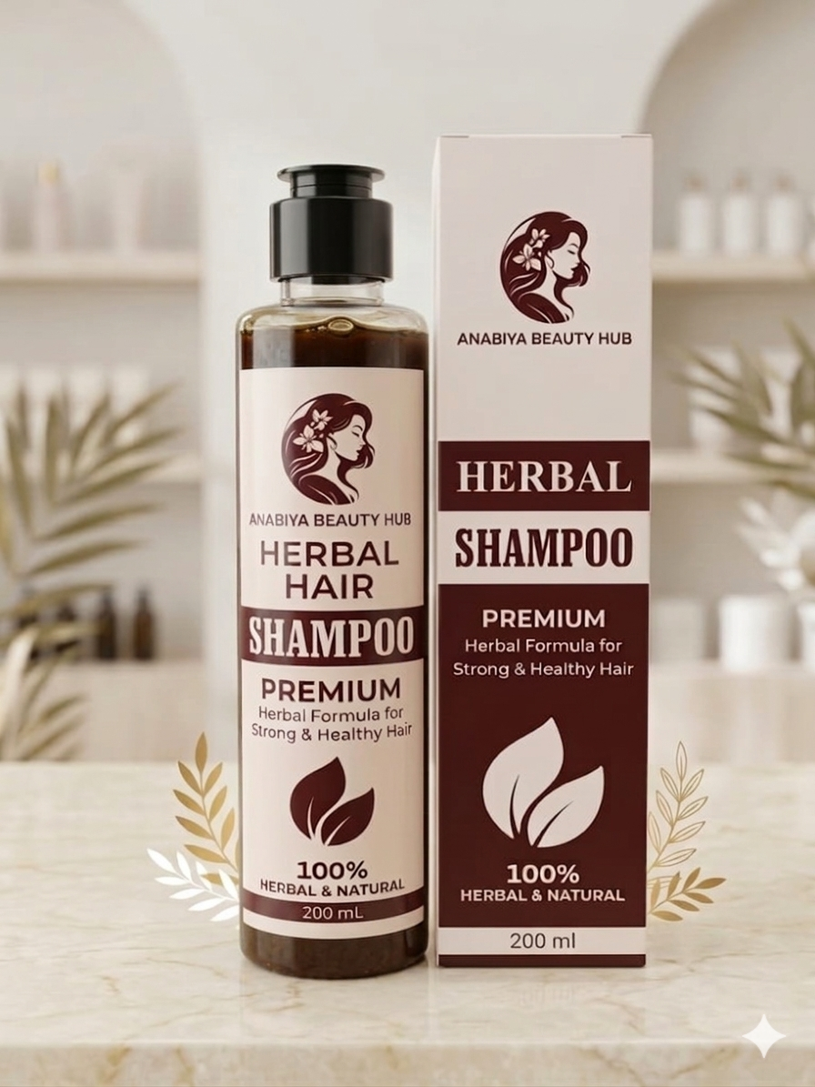 Herbal Hair Shampoo -  Anabiya Beauty Hub