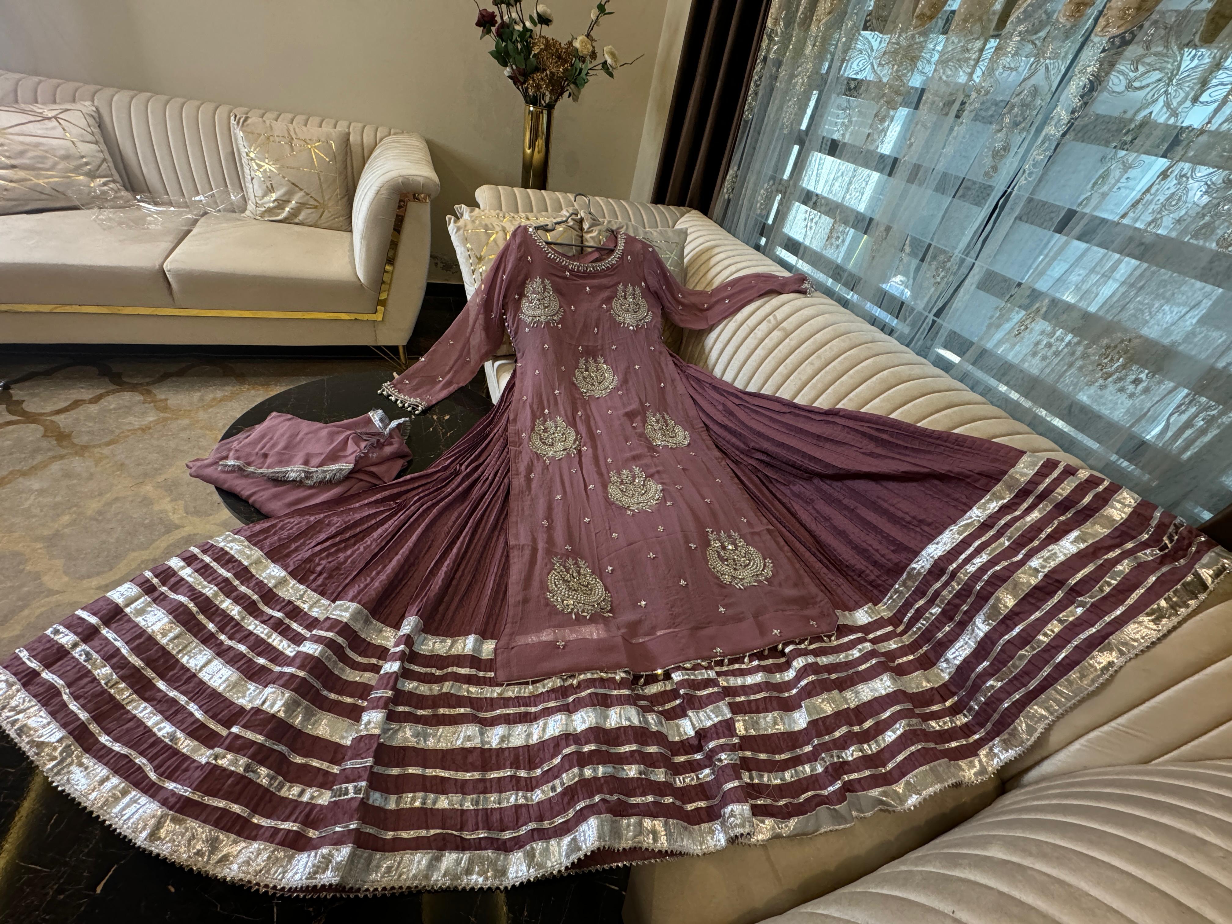 Luxurious Chiffon Maxi 4pc