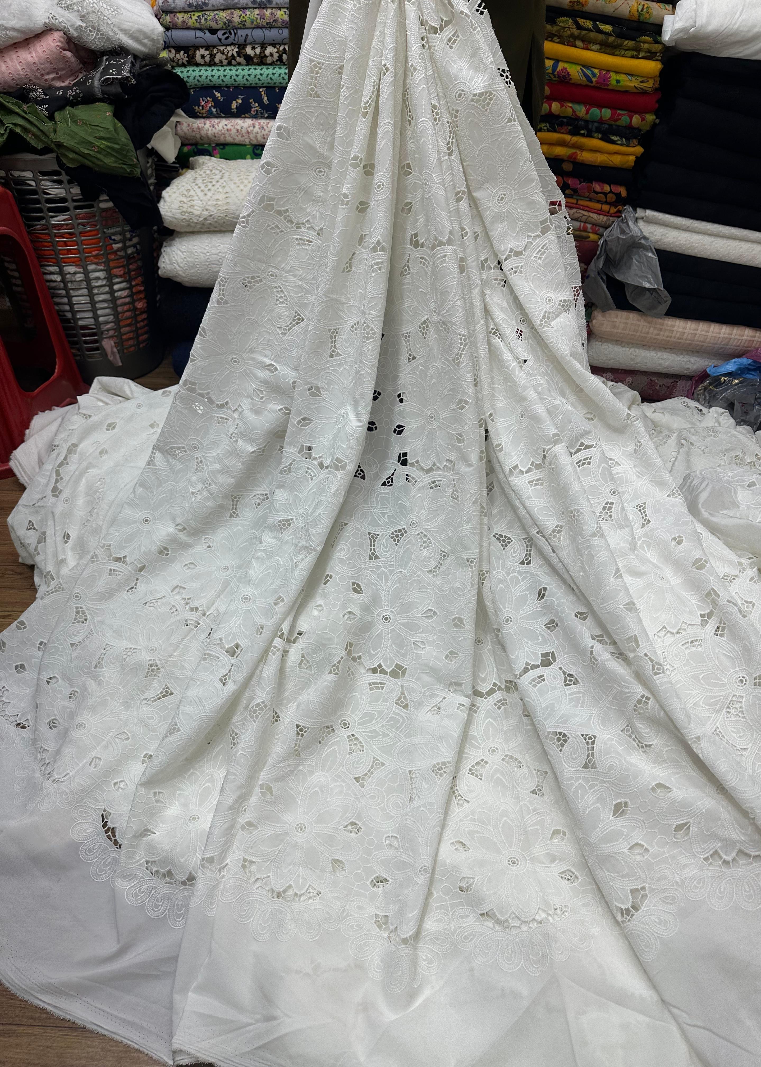 Crape Lawn Cutwork Shirts 👕