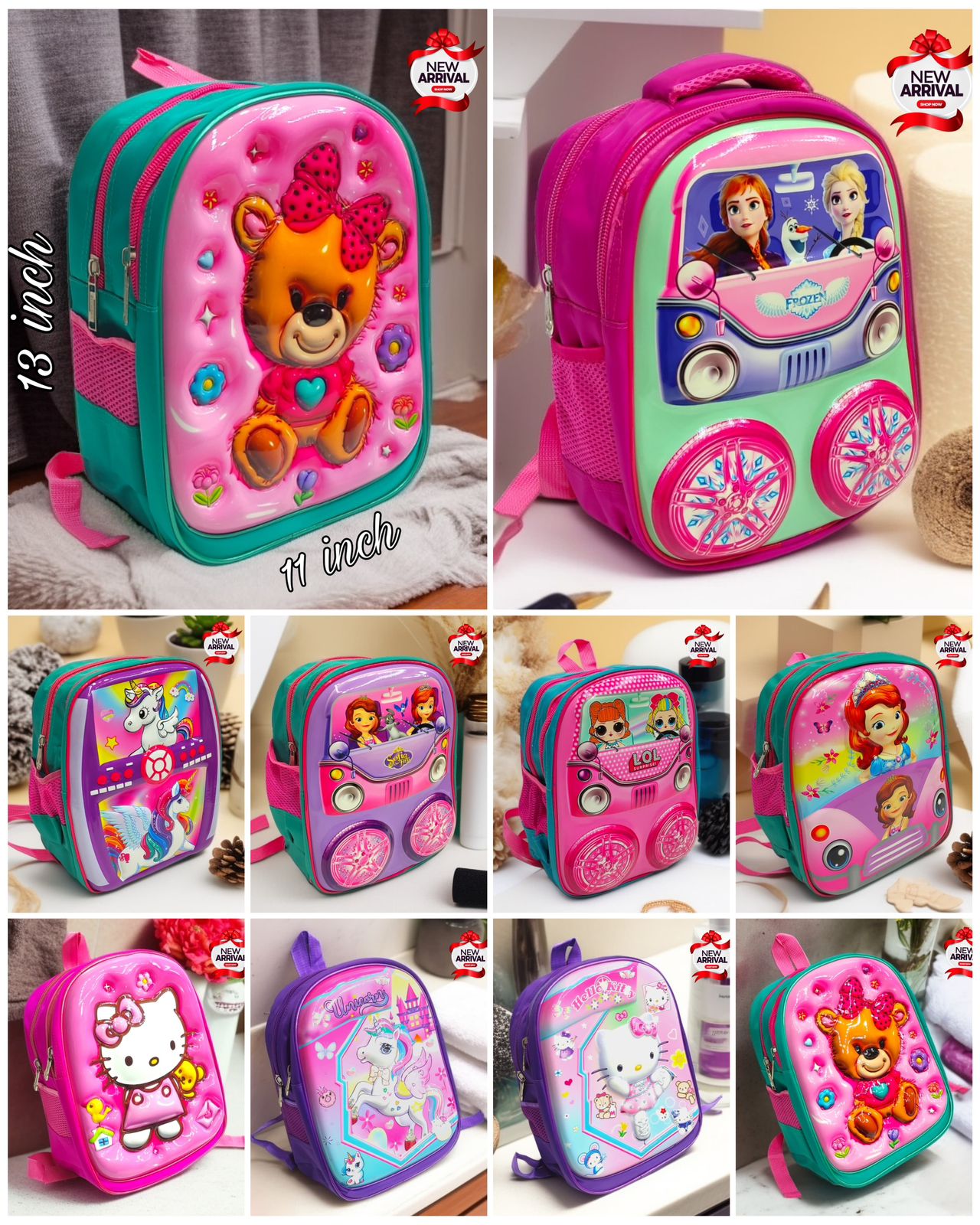 Back pack for playgroup ( boys design)