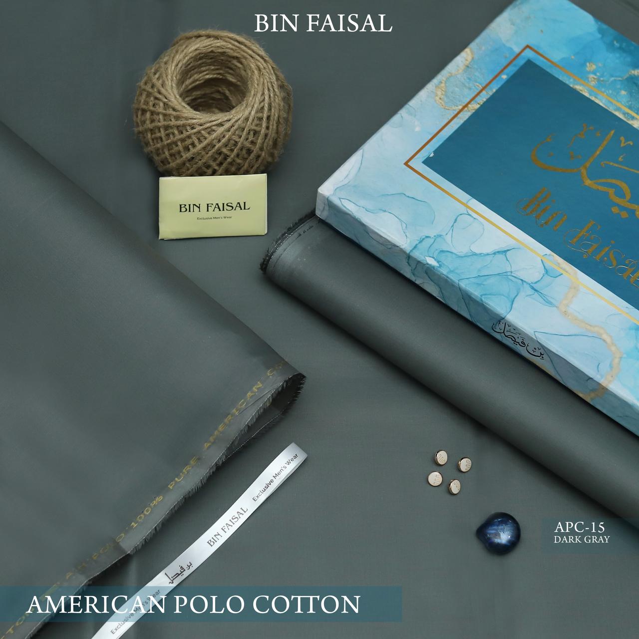 Bin Faisal Polo Cotton Gents