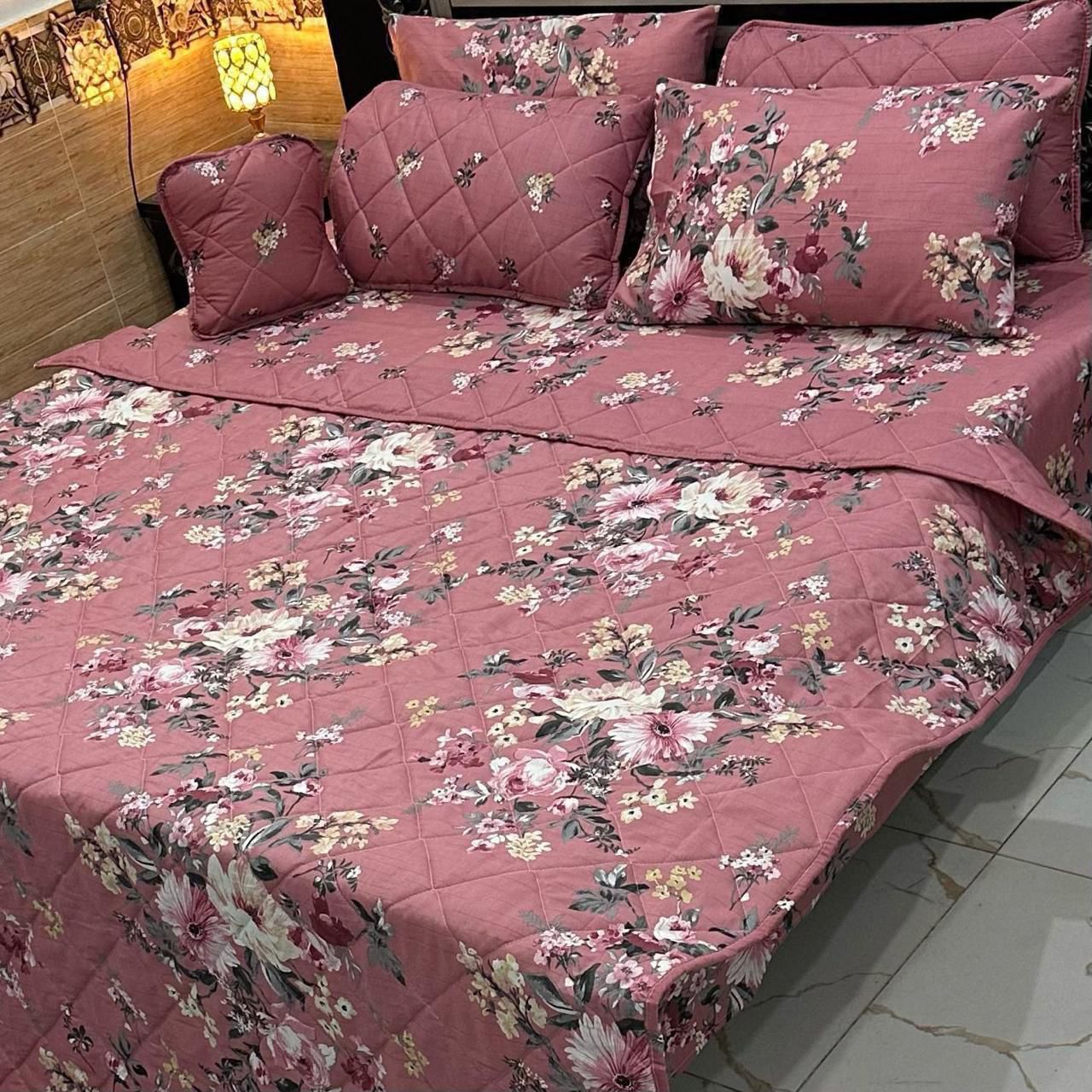 7PC PRINTED COMFORTER SET 7
