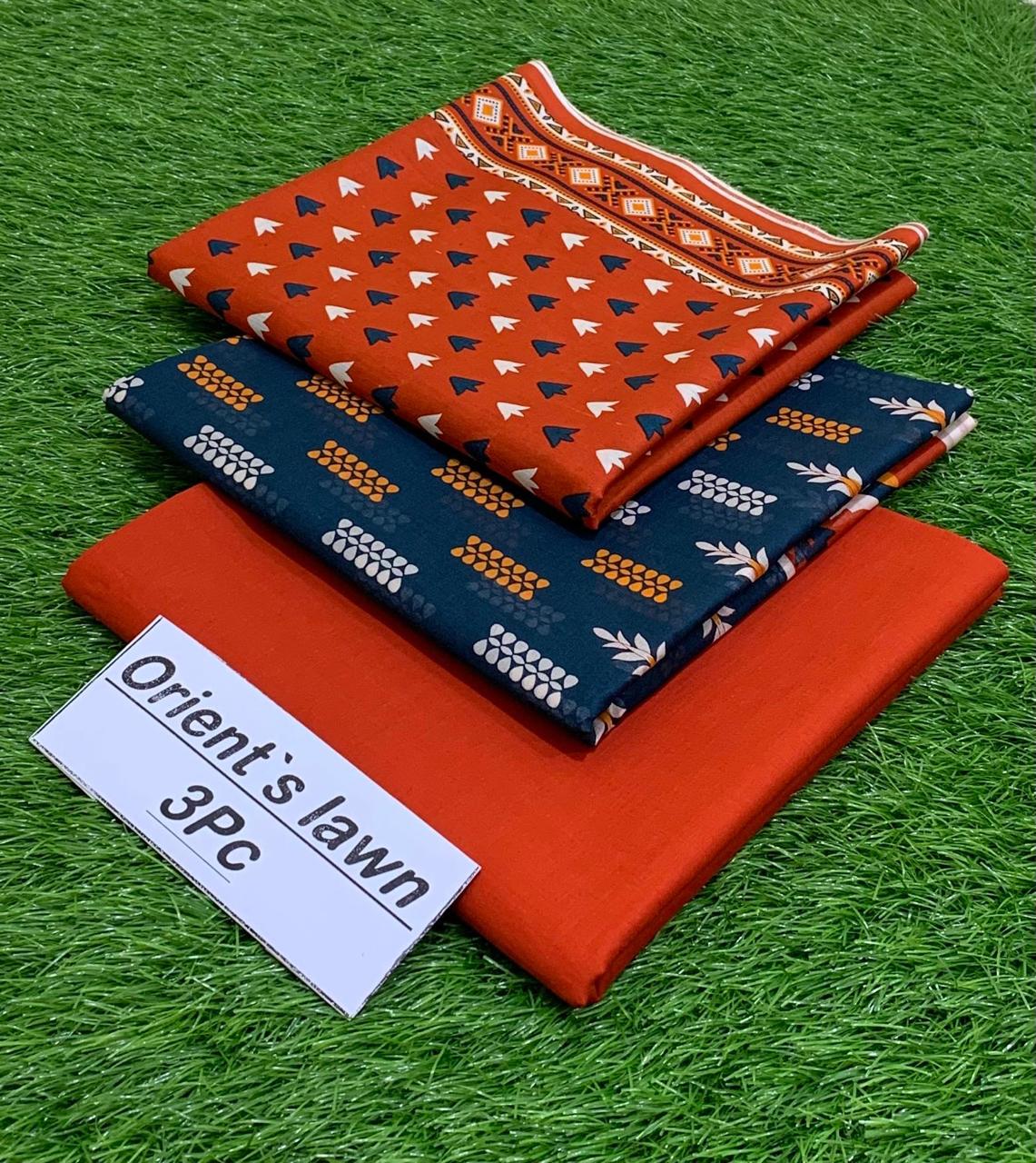 💯 Orient Lawn 3pc 1
