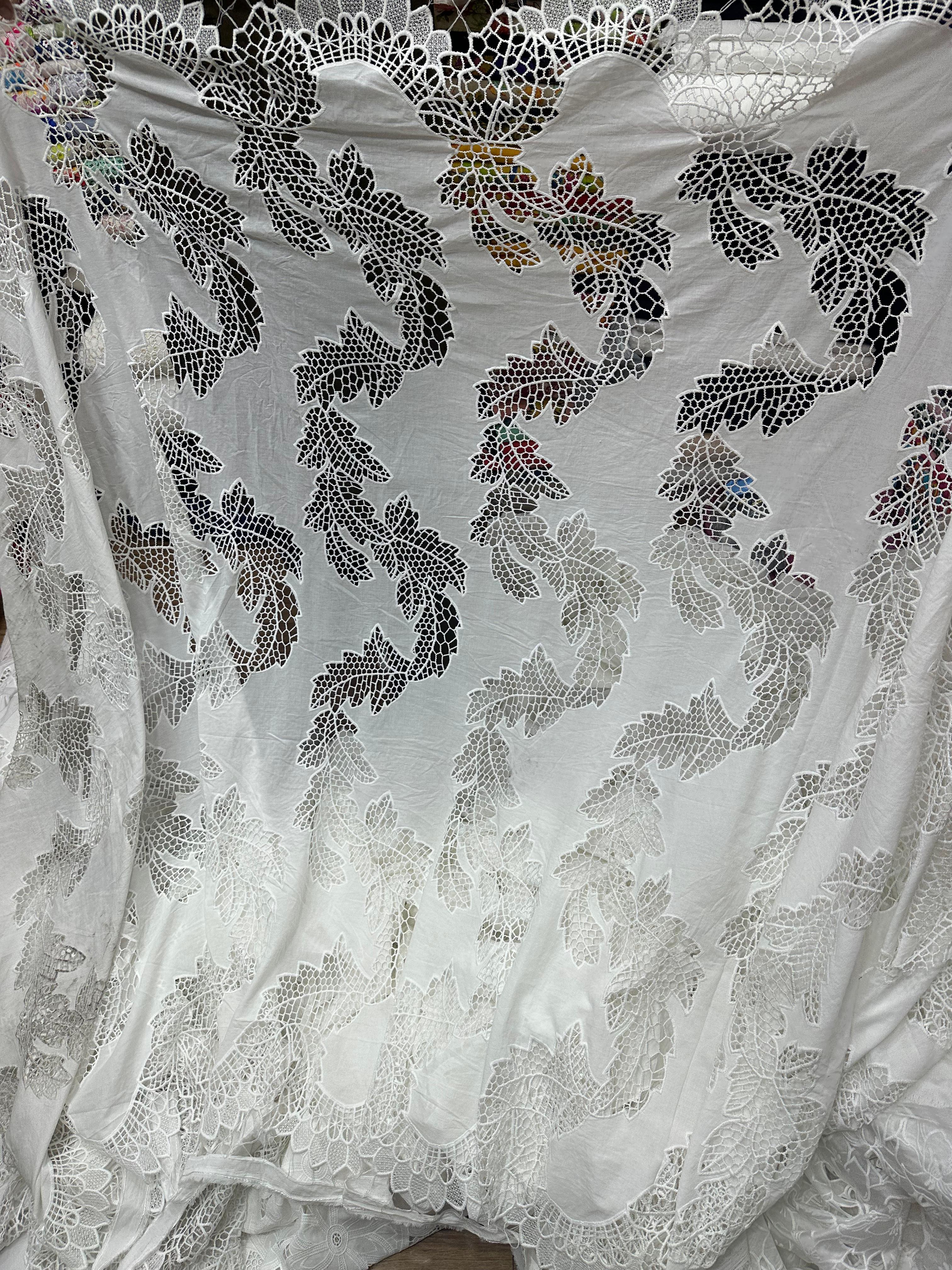 Crape Lawn Cutwork Shirts 👕
