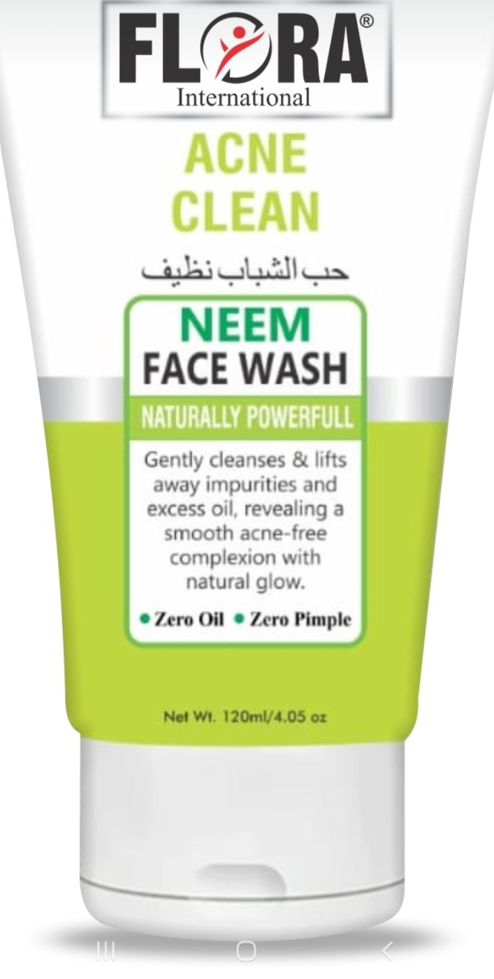 Flora neem facewash