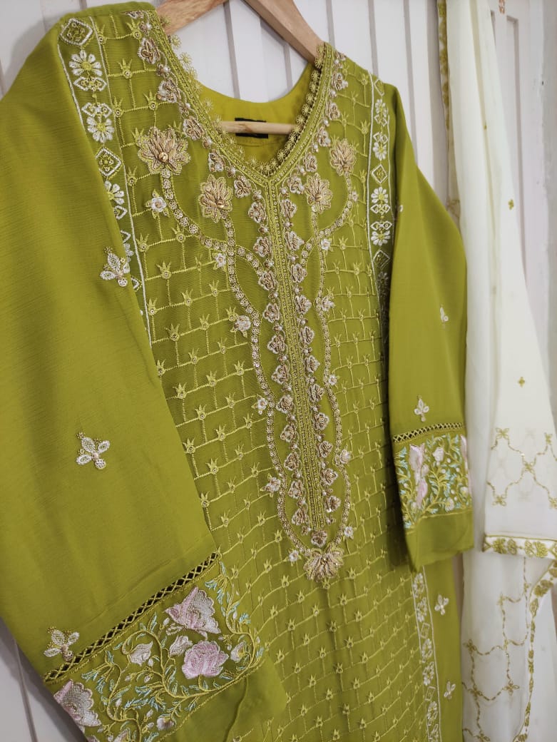 Chiffon 2pc Stitch Collection 💞