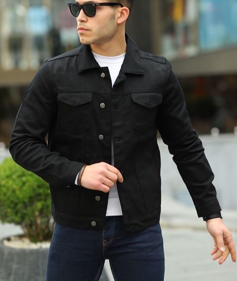 Men's Black 🖤 Jacket 🧥