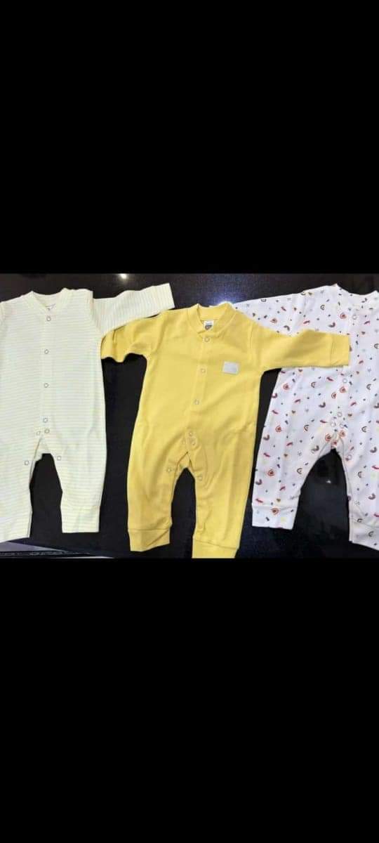 Pack of three Rompers