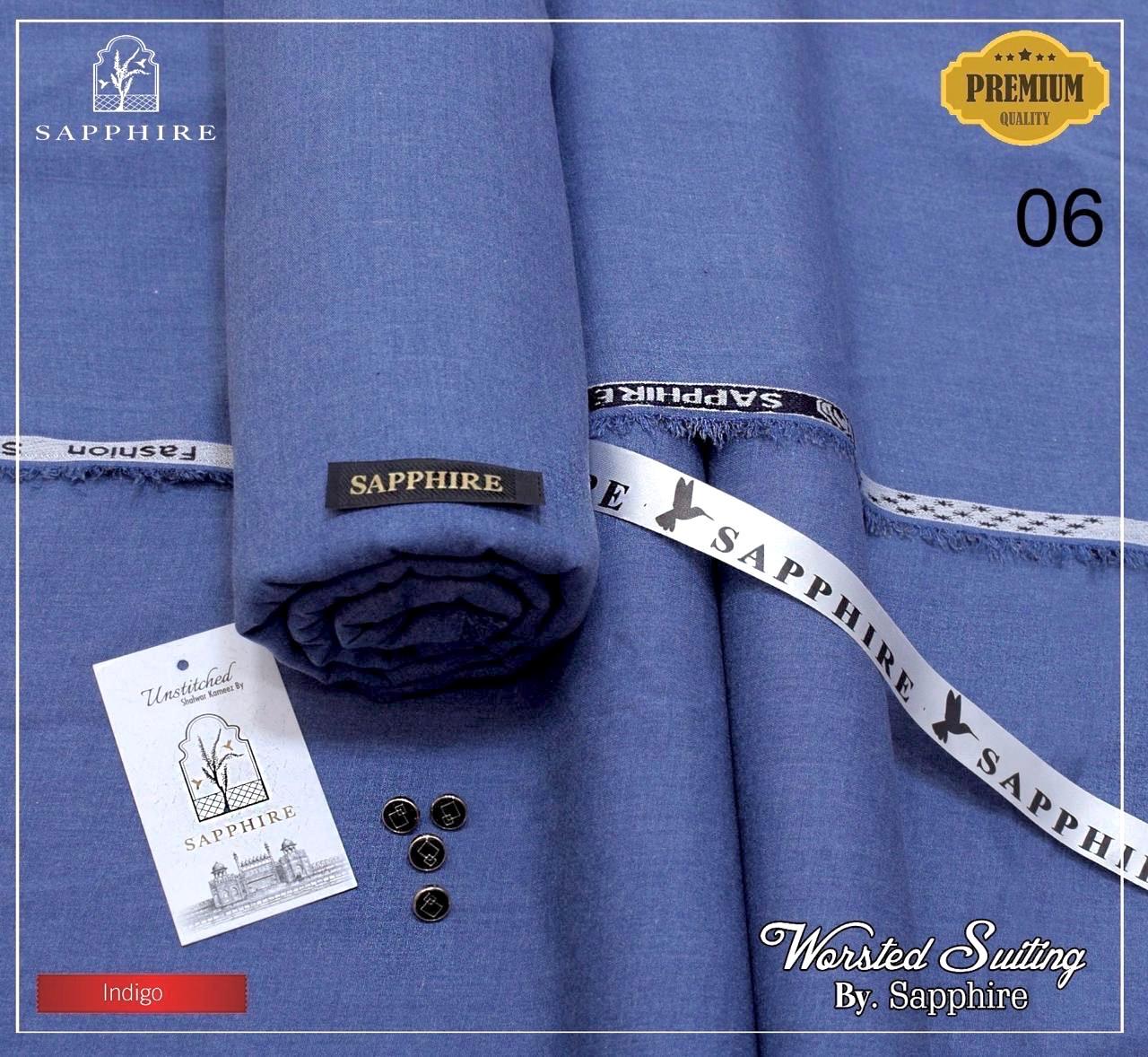 *Alhamdulilah*  Luxury Men’s Suitings by *EMAAN FABRICS*  EF 2 *SAPPHIRE  SOFT FABRIC*