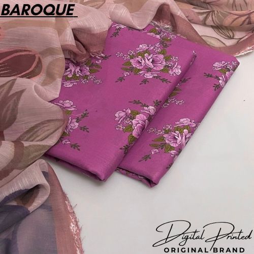Baroque Lawn 3pc Replica