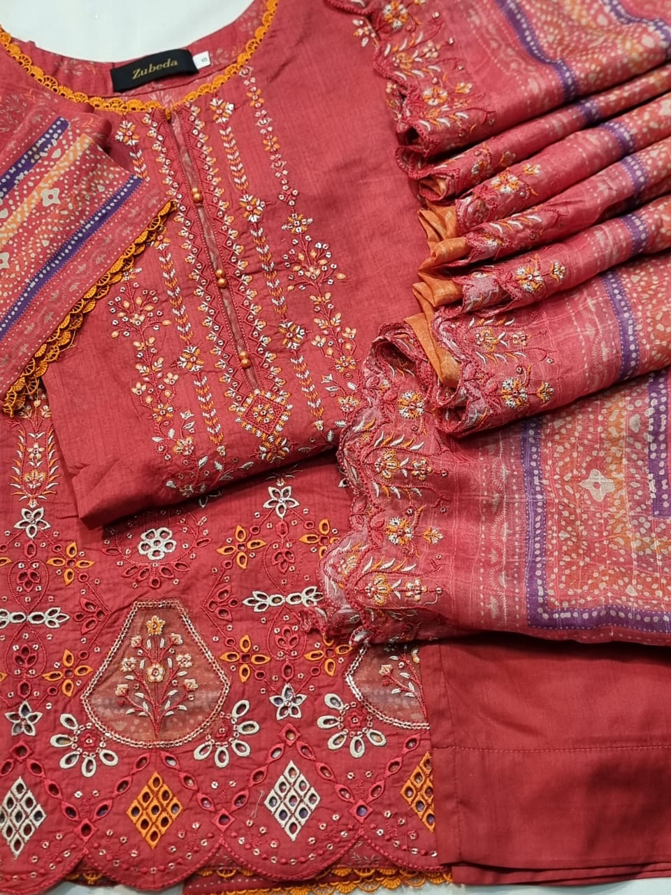 Lawn Embroidered Stitch 3pc 5