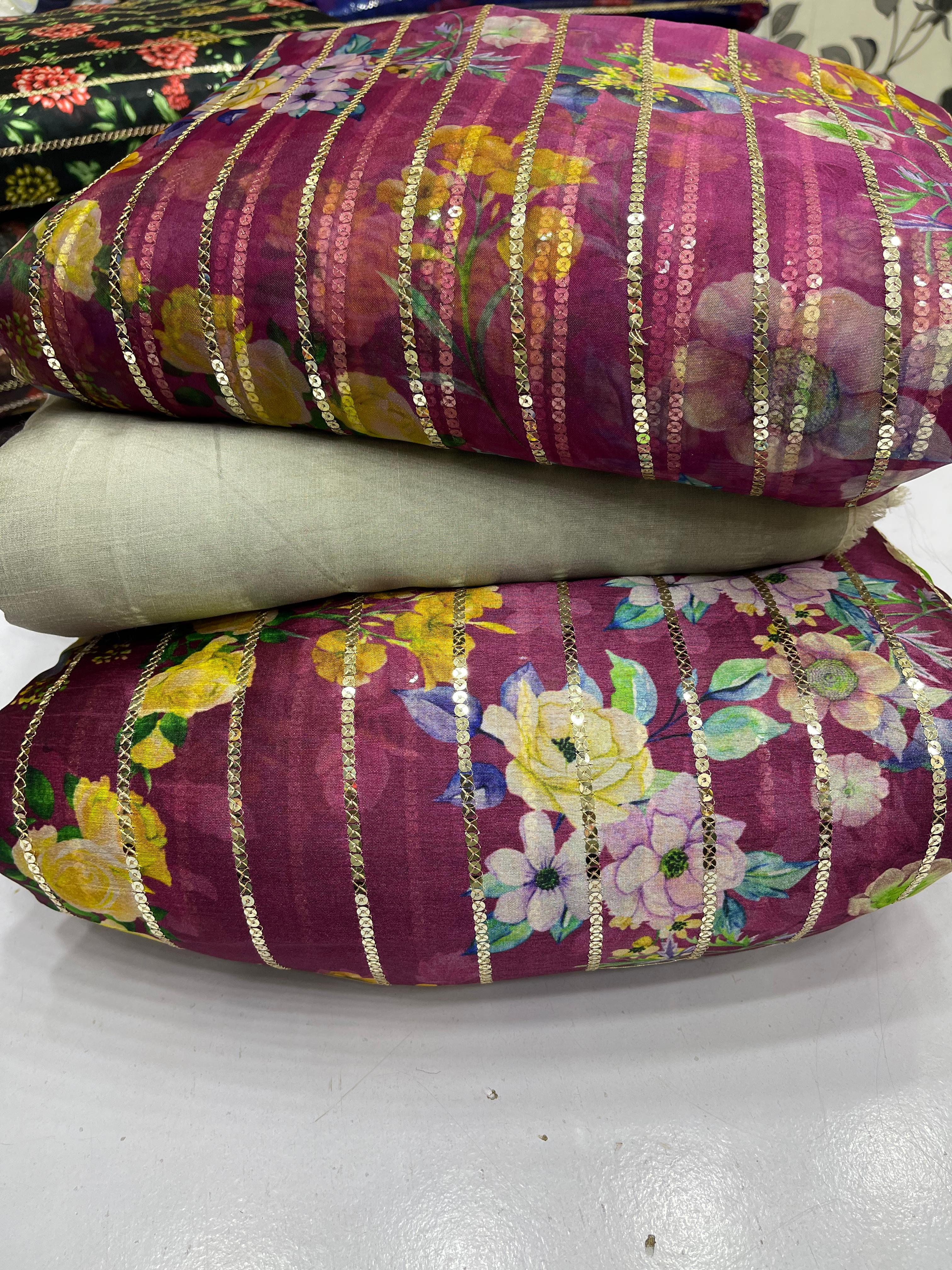 Khadi Raw Silk 3pc