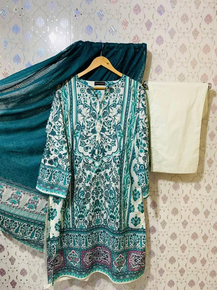 Luxury Lawn Stitch 3pc 2