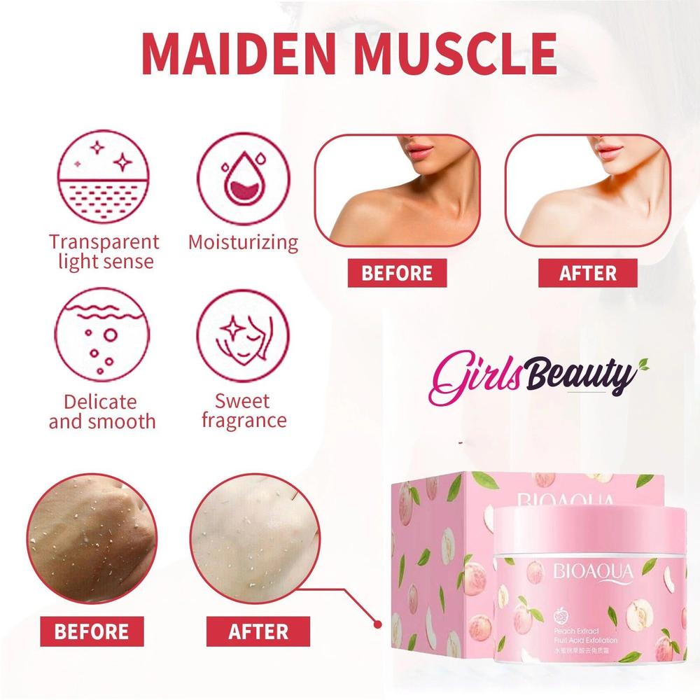 Peach Exfoliating Gel, 140g