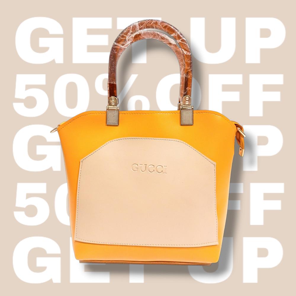 Women's PU Leather Plain Handbag