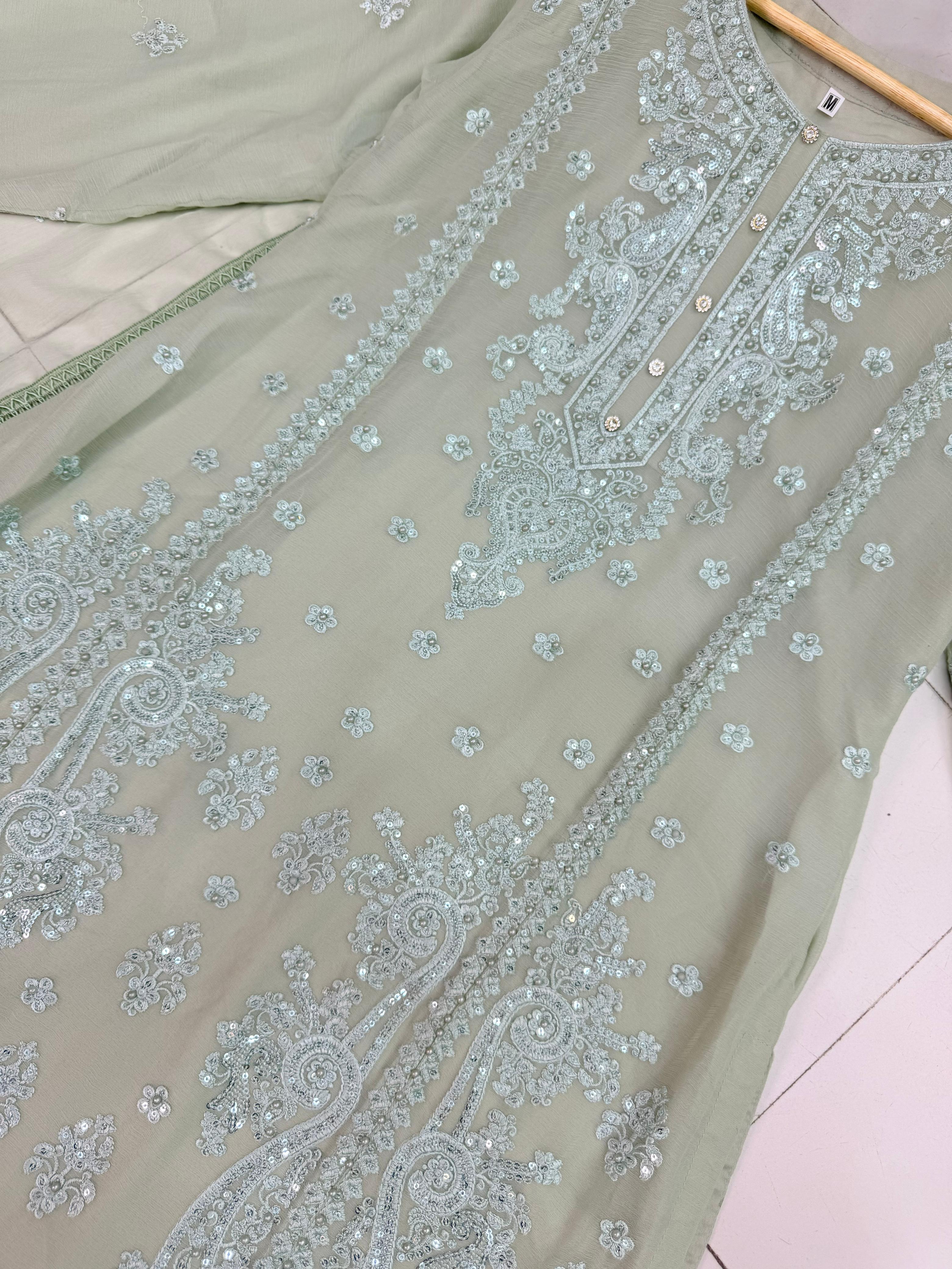 Chiffon Stitch 3pc 💞