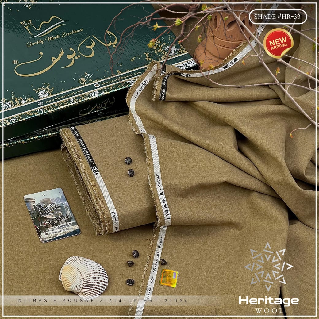 Brand Name *LIBAS-E-YOUSAF (MEN)* *HERITAGE WOOL*