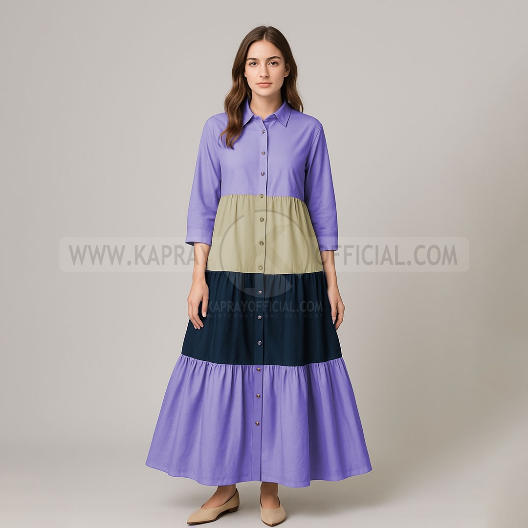 Georgette Fabric Maxi 1pc