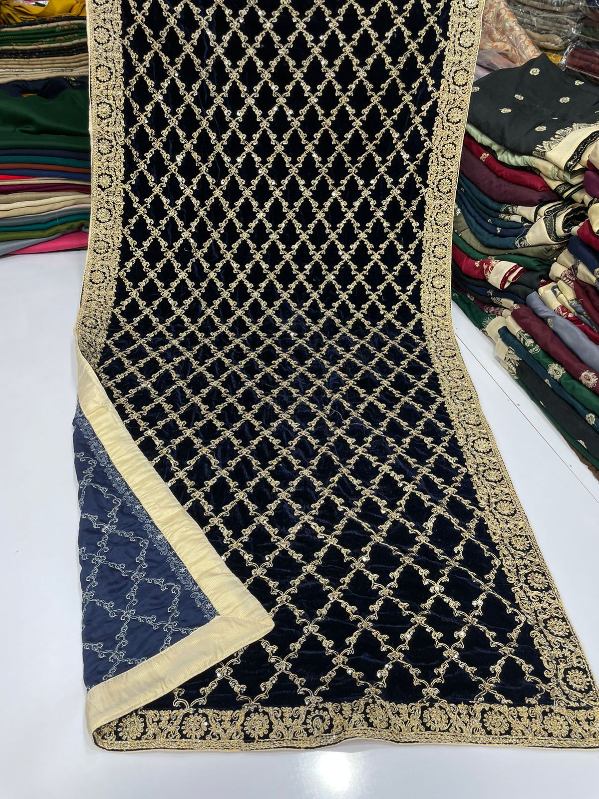 Velvet Shawls 1