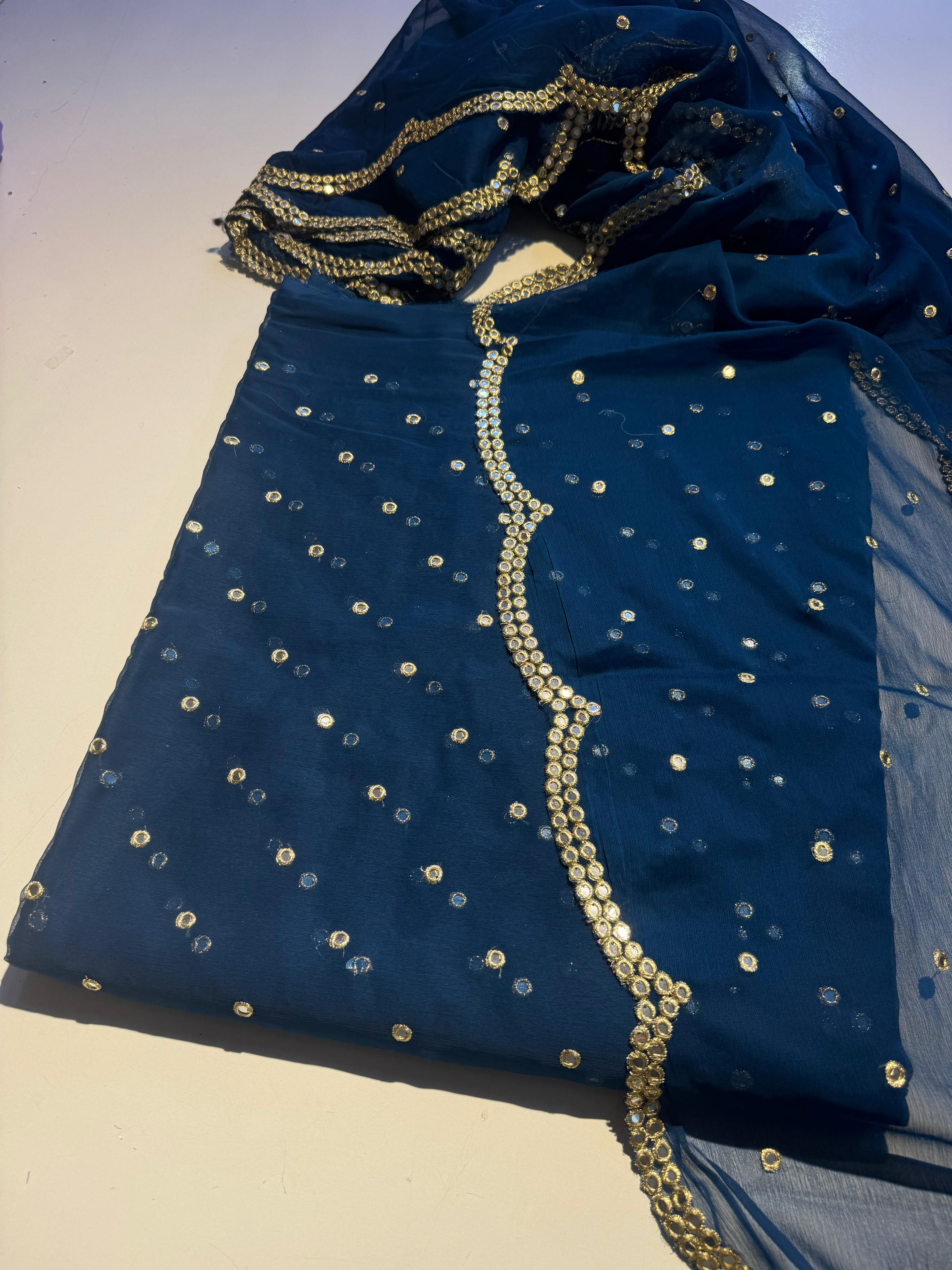 Chiffon 2pc Fancy