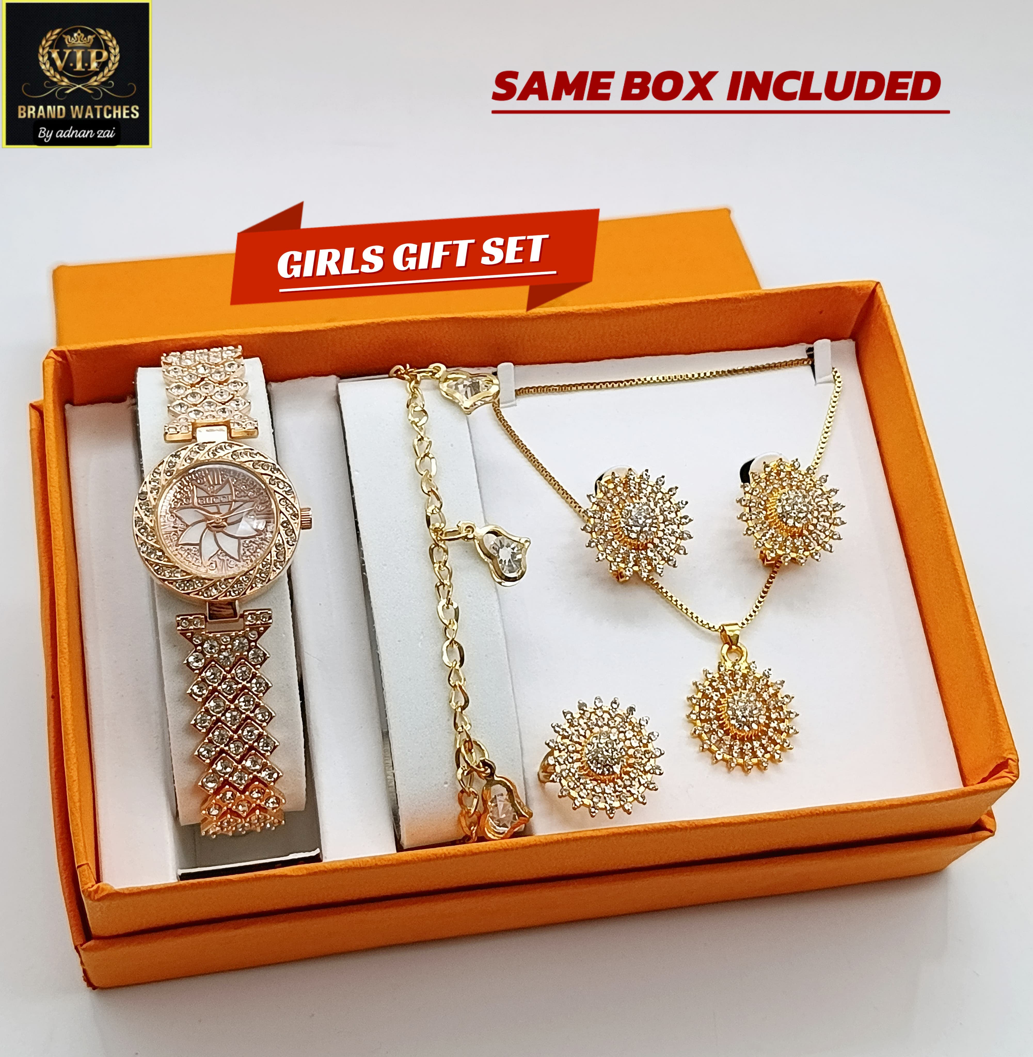 Jewellery watch set