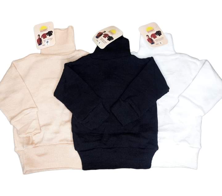 Woolen high neck pack of 3