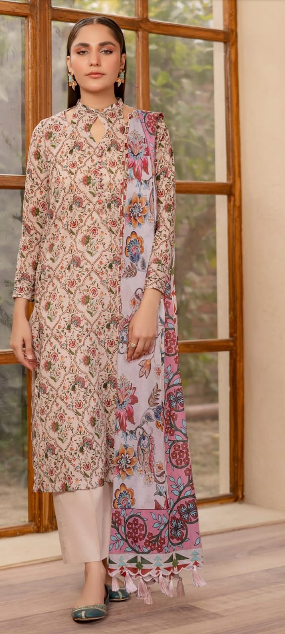 💯 Original Gull Jee Lawn 3pc