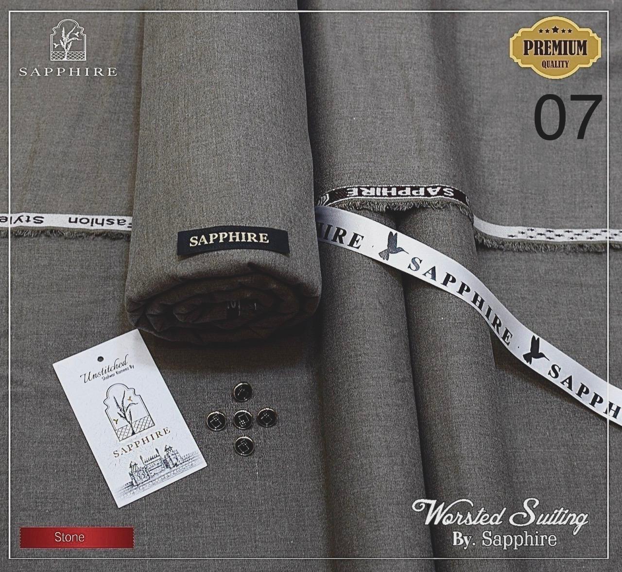 *Alhamdulilah*  Luxury Men’s Suitings by *EMAAN FABRICS*  EF 2 *SAPPHIRE  SOFT FABRIC*