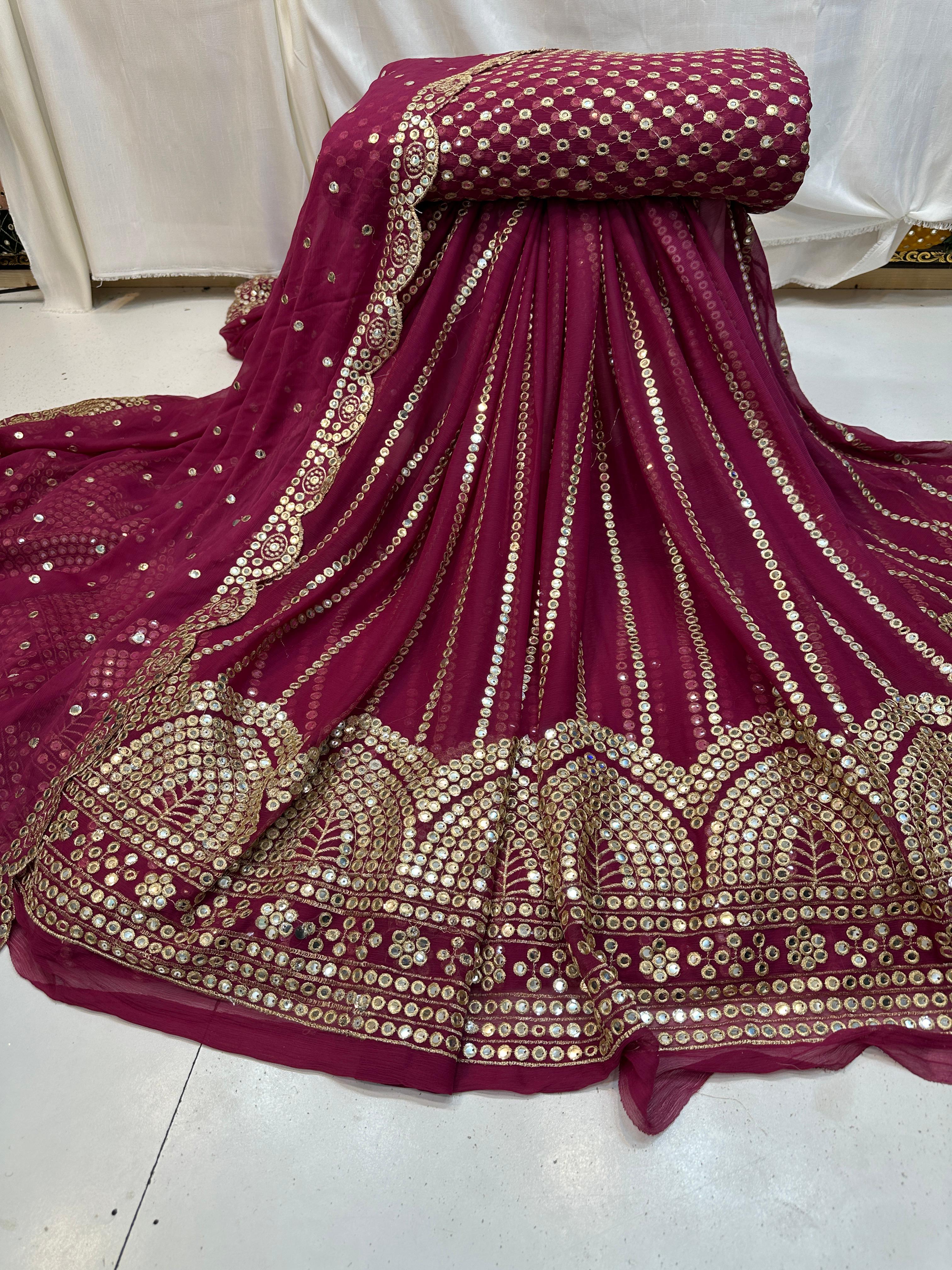 Luxury Lehenga Choli 9MM Work
