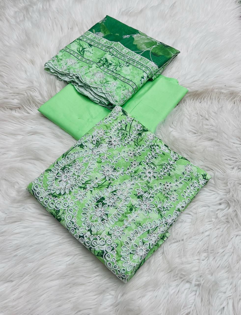 💯 Original Riwayat Cutwork 3pc Lawn