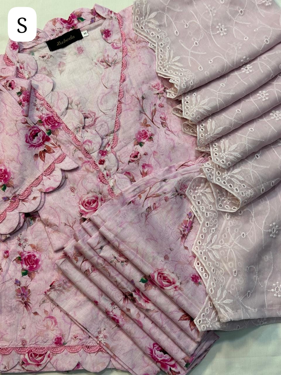 💯 Print Kari by Zubeda Stitch 3pc