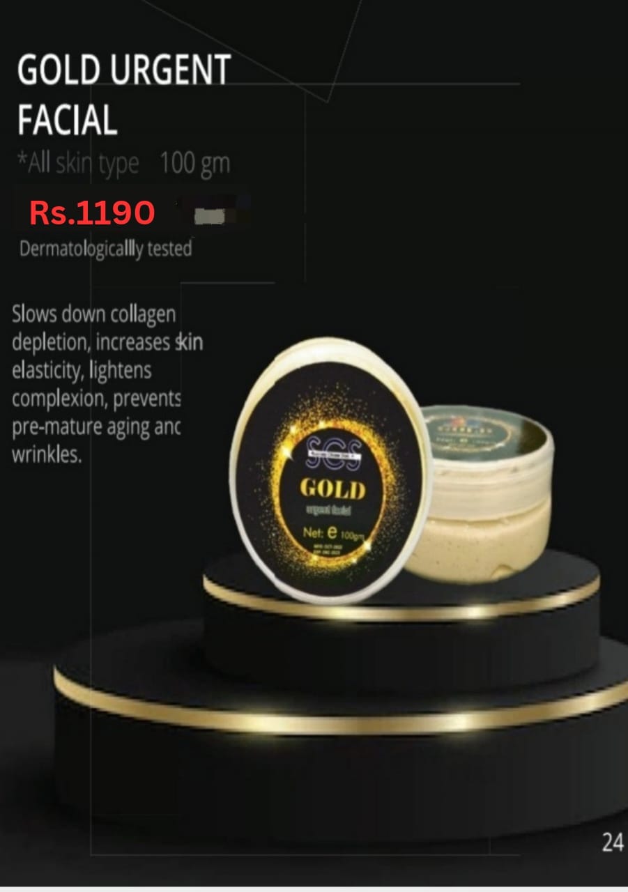 Gold Urgent Facial