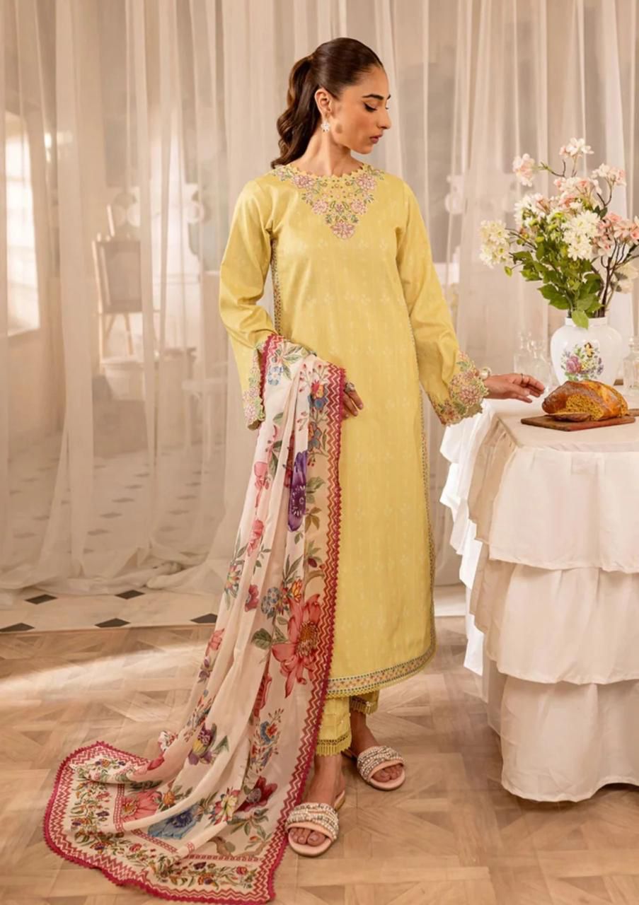 Lawn Printed 3pc Replica 6