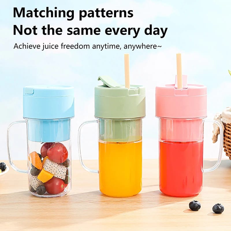 Crusher Juicer 2 In 1 Mini Portable USB Rechargeable High Quality
