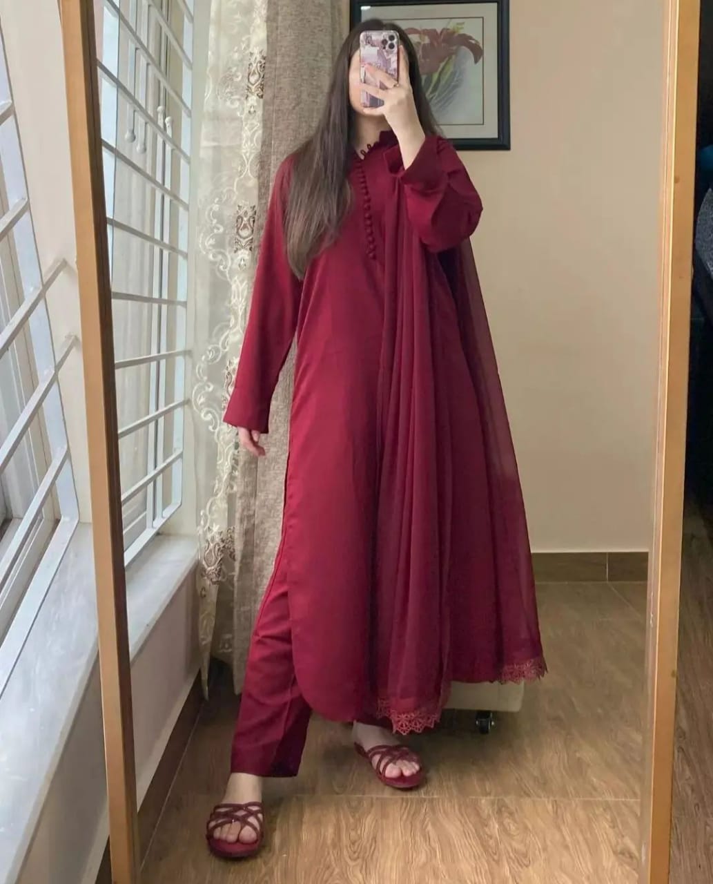 Summer Cotton Stitch 3pc Dress 👗