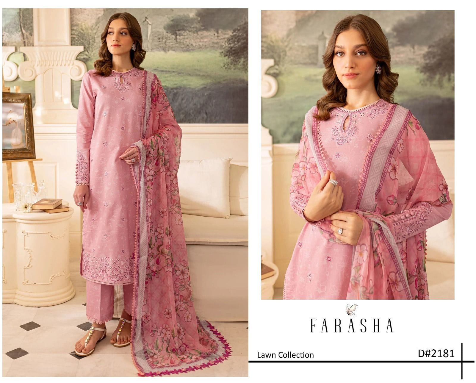 Lawn Printed 3pc Replica 7