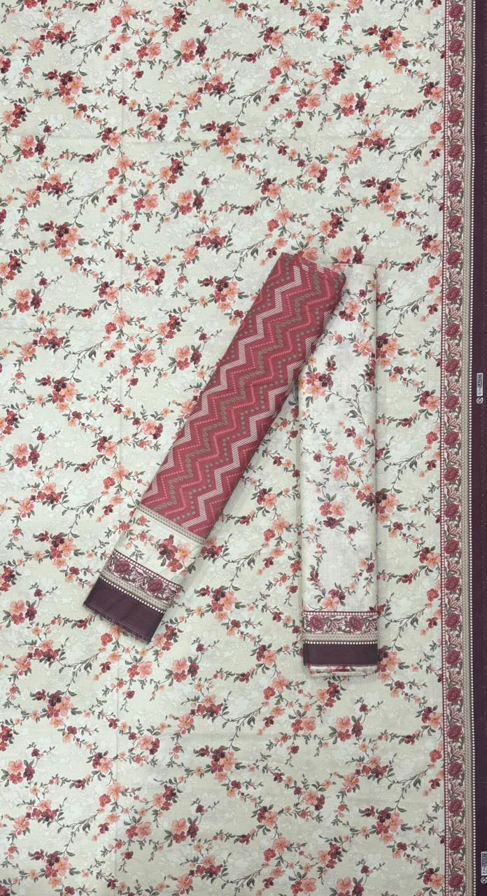 💯 Bin Saeed 3pc Lawn 1