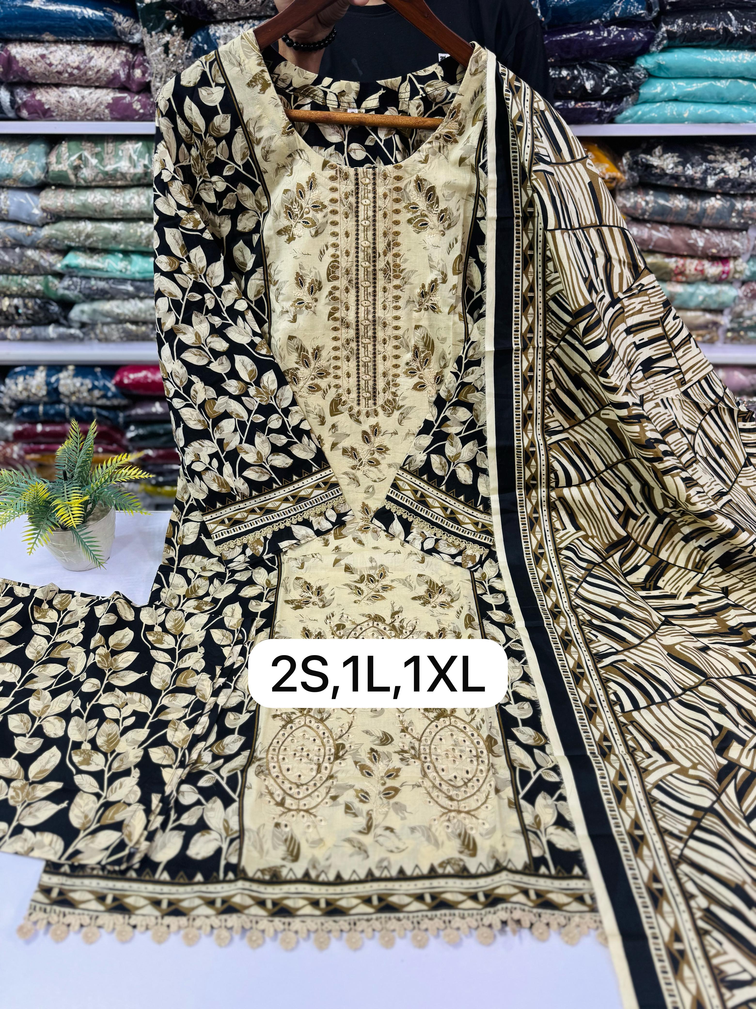 Eid Collection Stitch 3pc Dress 1