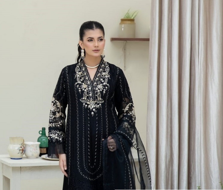 Chiffon Luxury Stitch 3pc