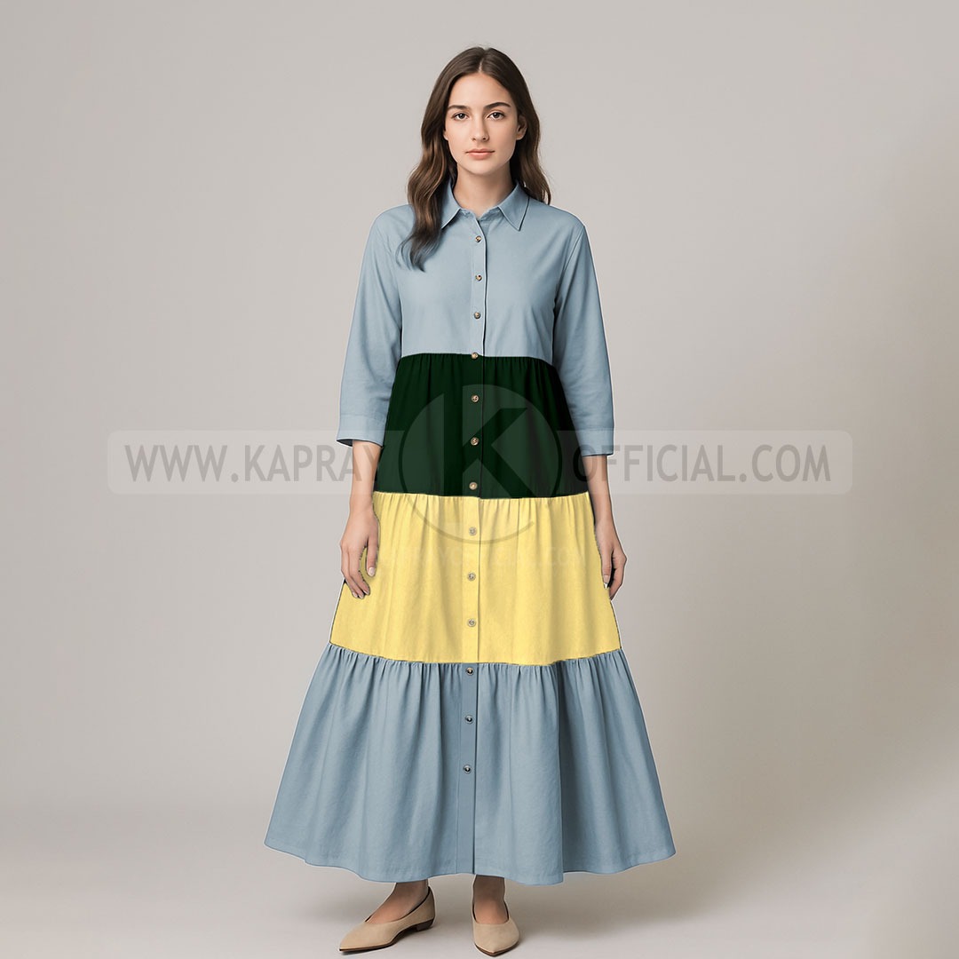 Georgette Fabric Maxi 1pc