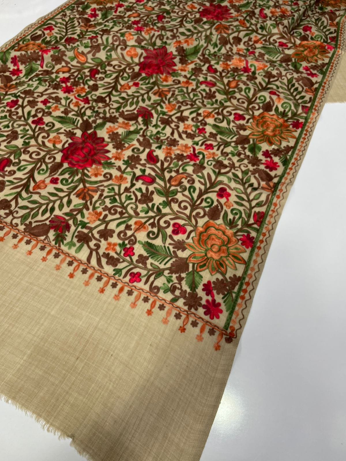 Pashmina Kashmiri Embroidered Stoles