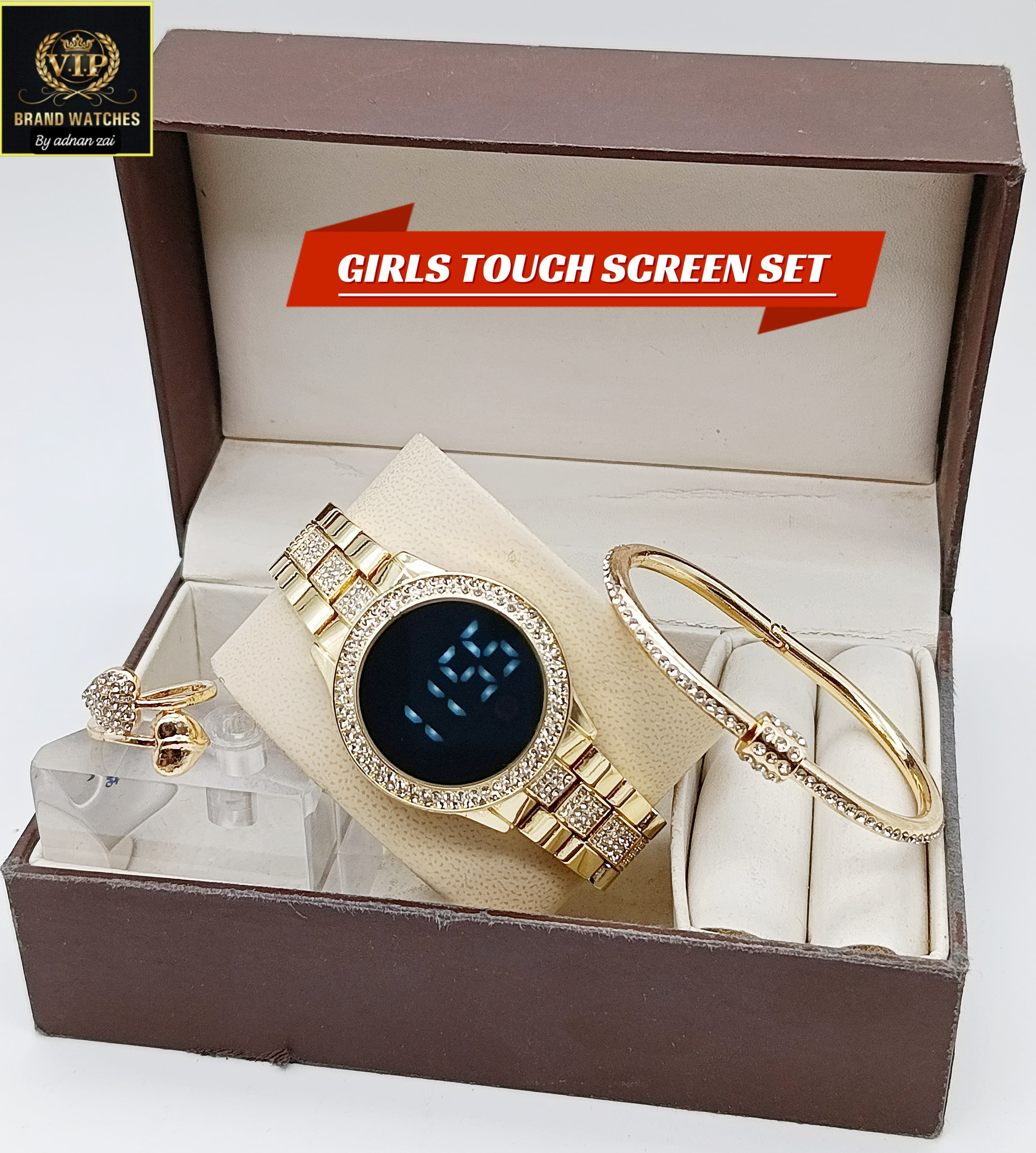 Touch screen watch