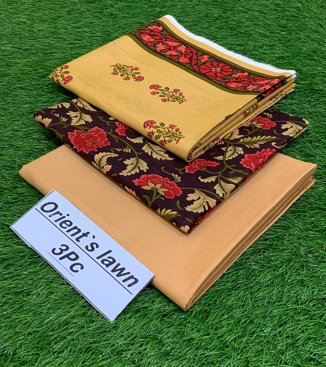 💯 Orient Lawn 3pc 1