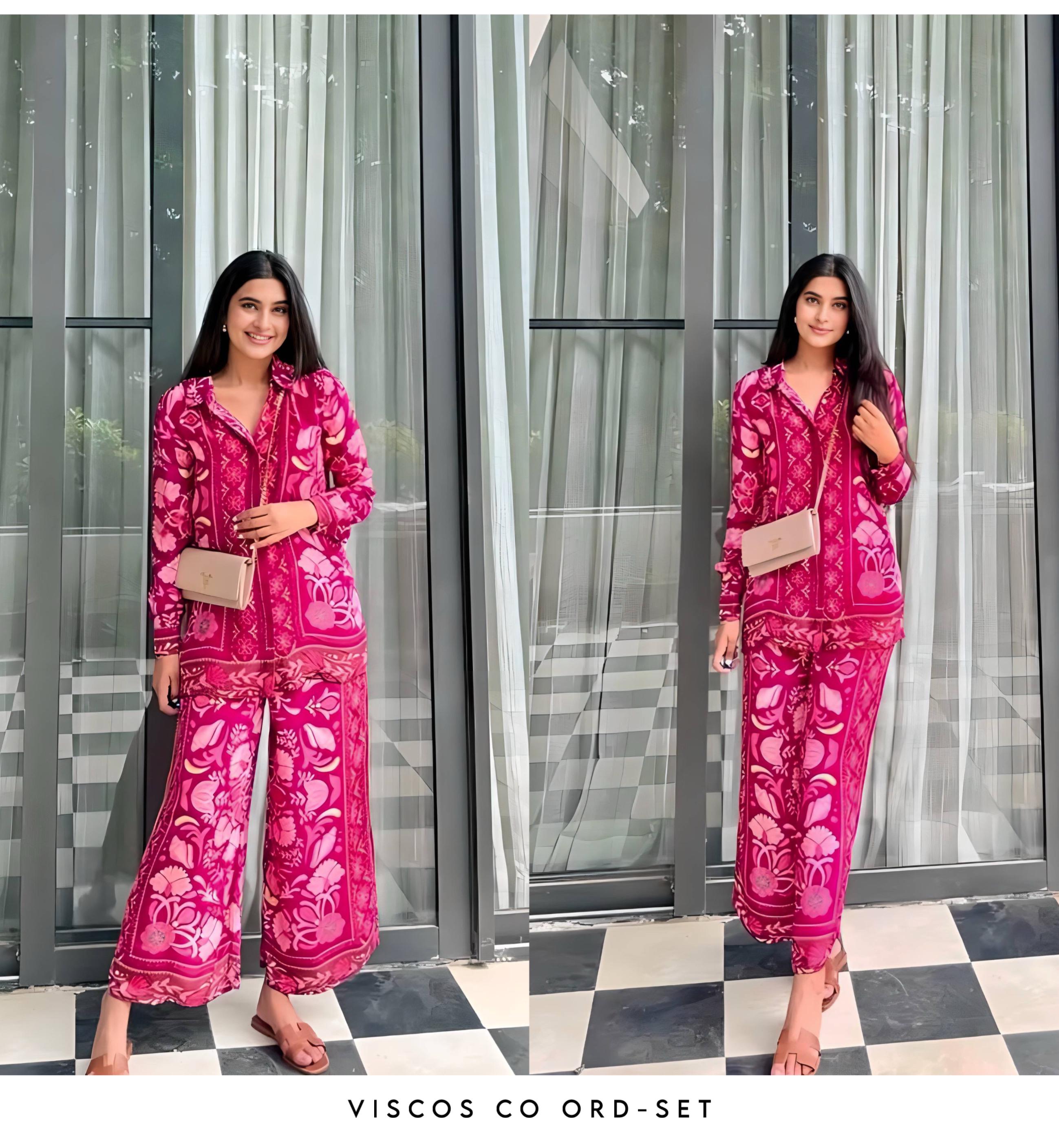 Viscose Digital Stitch 2pc 1