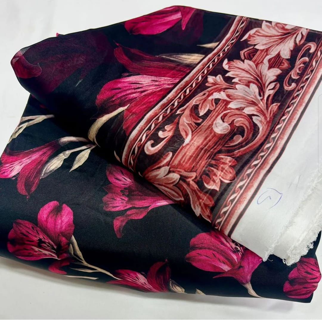 Silk Digital Printed 3pc