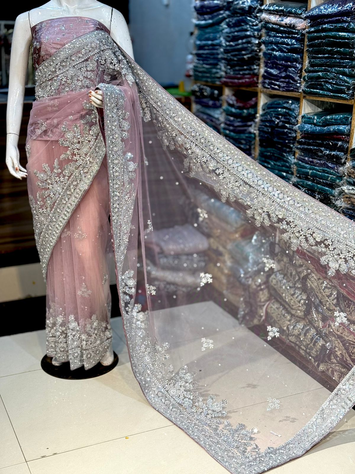 Cake Time Net Saree Collection 💞 Unstitch