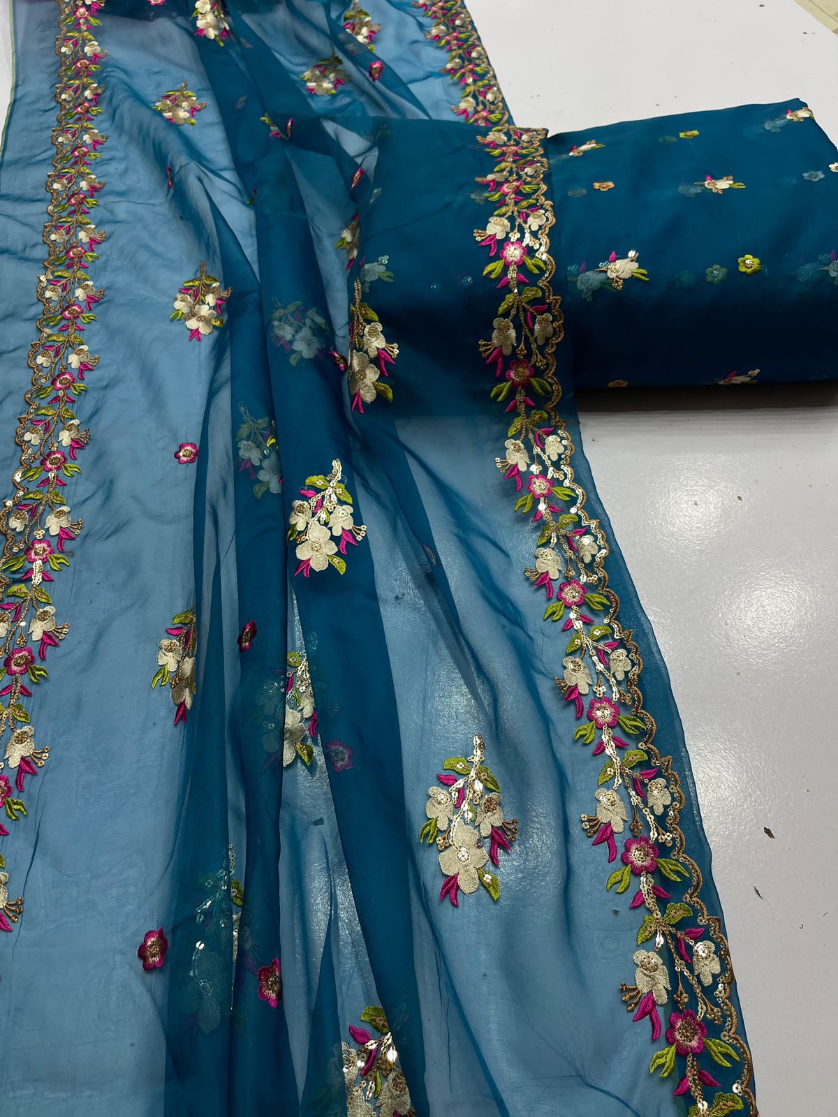 Organza 3pc Unstitch