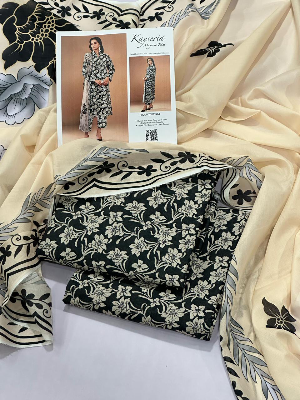 Kayseria Bana Dora Lawn 3pc